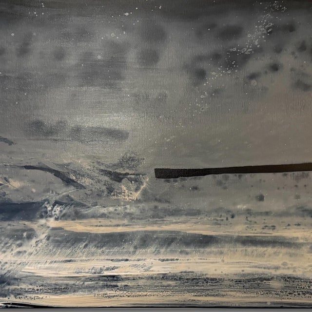Abstract Seascape Titled Equinox For Sale - Image 10 of 12