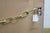 Glass Vintage Uttermost 12005b Silver Beveled Wall Vanity Mirror 37" For Sale - Image 7 of 9