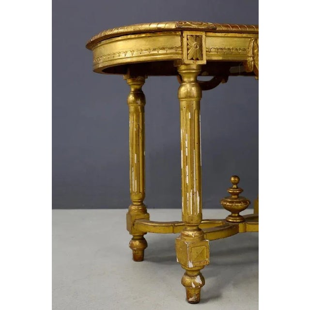 Antique Giltwood Console For Sale - Image 4 of 7