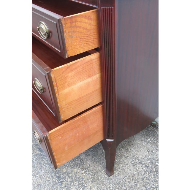 1940s Mahogany Low Dresser Bathroom Vanity 6258 For Sale In Miami - Image 6 of 16