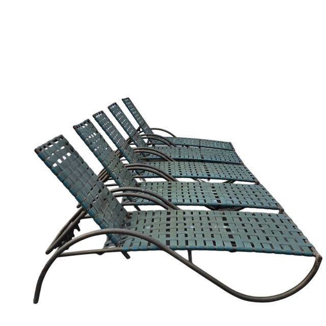 Green Vintage Tropitone Pool Lounge Chairs For Sale - Image 8 of 9