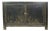 Distressed 2 Panels Door Black Sideboard For Sale