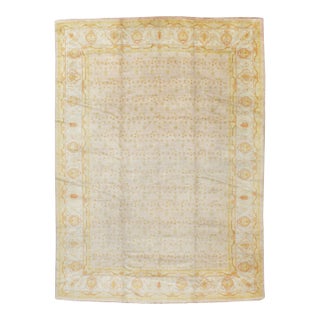 Galerie Shabab Collection Early 20th Century Turkish Oushak Carpet For Sale