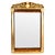 Antique French Burr Walnut Parcel Gilt Mirror, 1800s For Sale
