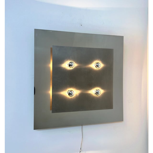 Luminous Panel from Gianfranco Fini & Fabrizio, 1970s For Sale - Image 6 of 7