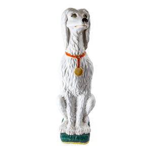 Mid-Century Italian Ceramic Figure of a Poodle Dog
