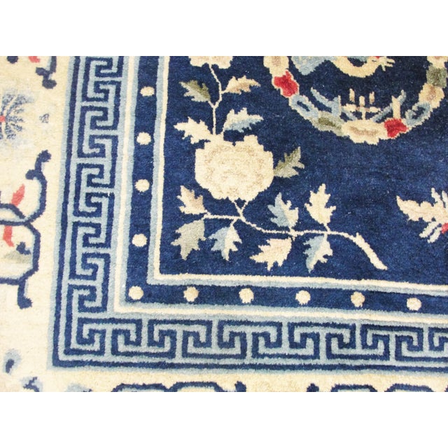 Antique Art Deco Dragon Chinese Rug For Sale In Chicago - Image 6 of 10