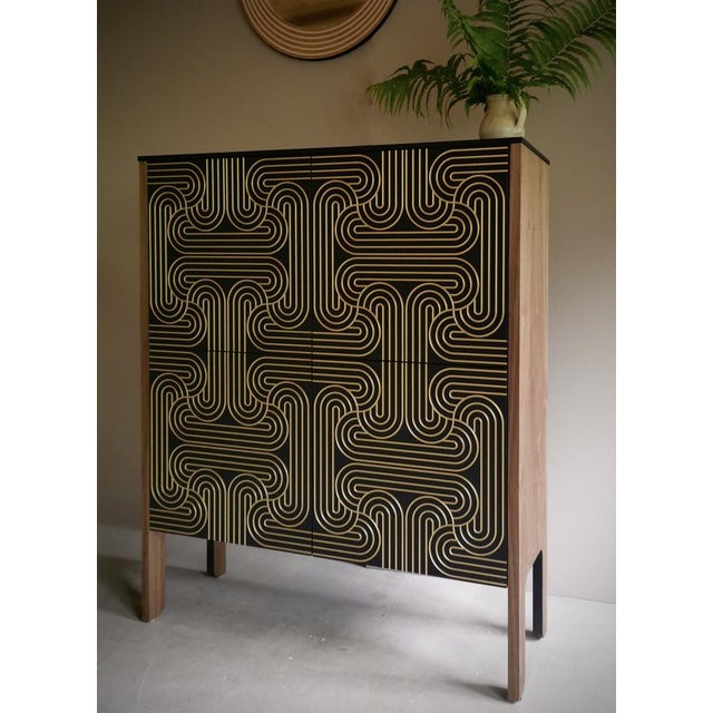 Loop Cabinet with Four Doors by Nell Beale For Sale - Image 11 of 12