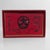 This vintage Japanese home pharmacy probably dates from the 1940s–1950s. The small box has a wooden body covered with red...