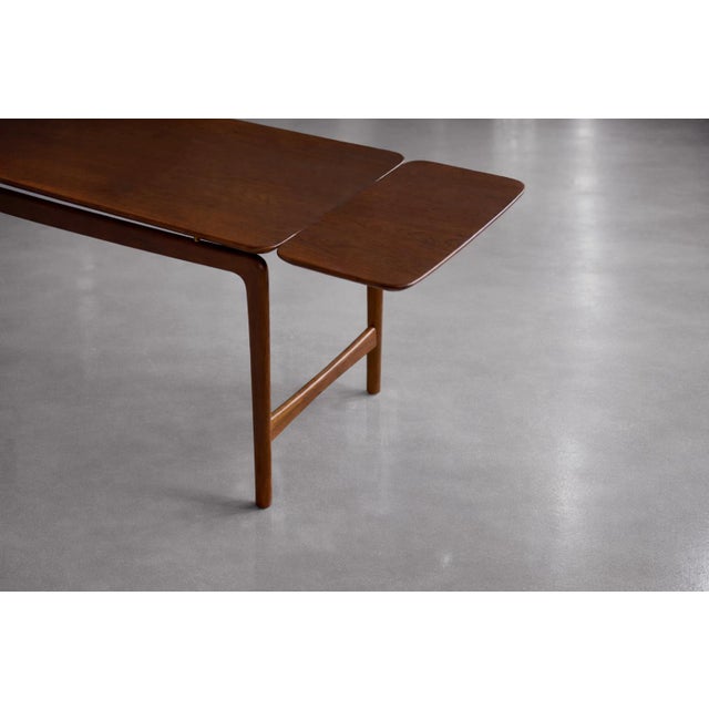 Mid-Century Danish Modern Model FD 15/54 Coffee Table in Teak by Hvidt & Mølgaard-Nielsen for France & Daverkosen, 1950s For Sale - Image 10 of 16