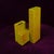 Geometric Twin-Column Ceramic Vase Space Age, Italy 1970, 1980s For Sale - Image 9 of 18