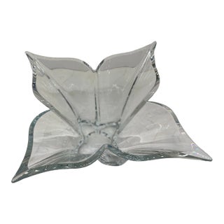 Mikasa Crystal Bowl - Florale Centerpiece For Sale