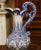 French 19th Century French Hand Painted Blue and White Faience Ewer Signed Hr Quimper For Sale - Image 3 of 12