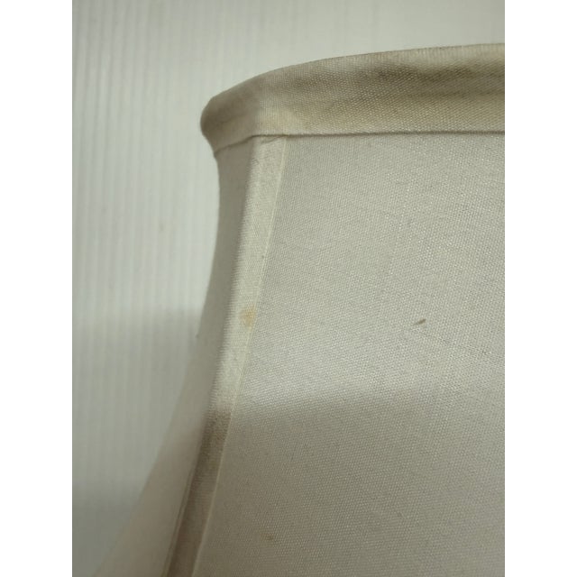 Majolica Sgrafitto Table Lamp, Italian For Sale - Image 11 of 12