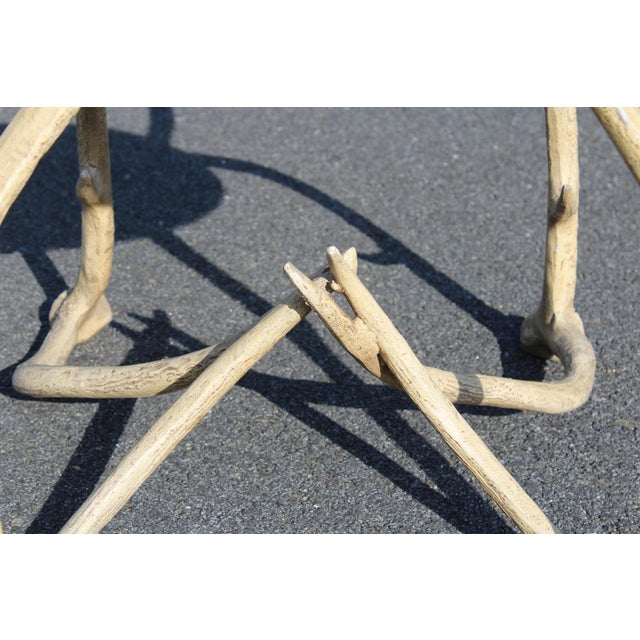 Attributed to Arthur Court Antler Side Chair 1970s For Sale - Image 15 of 18