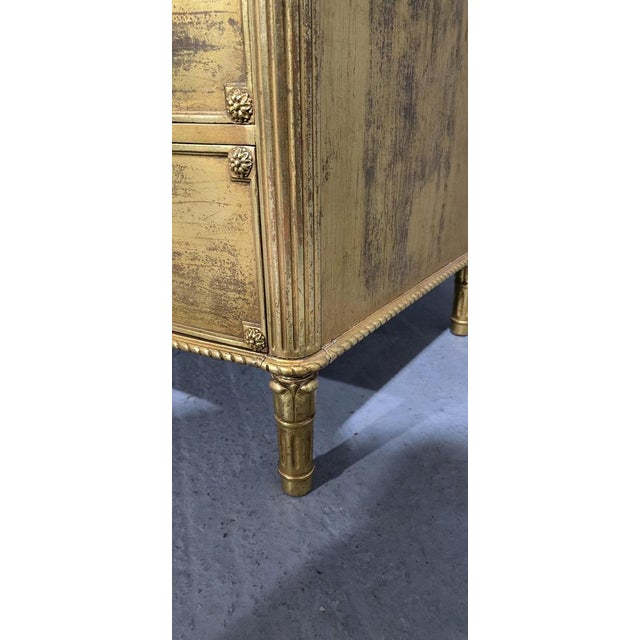 French Gilded Chest of Drawers For Sale - Image 15 of 17