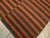 Galerie Shabab Collection Mid-20th Century Orange and Black Turkish Flat-Weave Kilim Room Size Accent Rug For Sale - Image 9 of 10