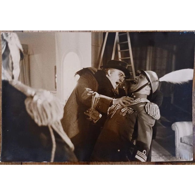 Tazio Secchiaroli Vintage gelatin silver print Amarcord 1974 21 x 32 cm Notes and title on the back Photographer's stamp...