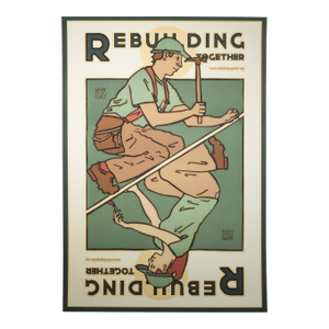 David Lance Goines, Rebuilding, Poster 2006