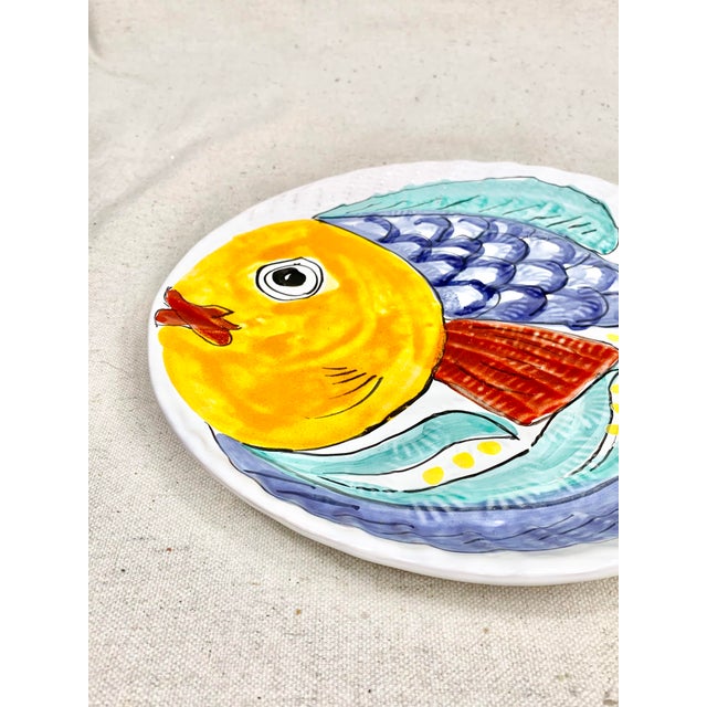 Vintage Italian Fish Serving Plate Chairish