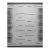4x6 Sloane Majestic Gray Minimalist Kilim Geometric Modern Flatweave Wool Rug For Sale
