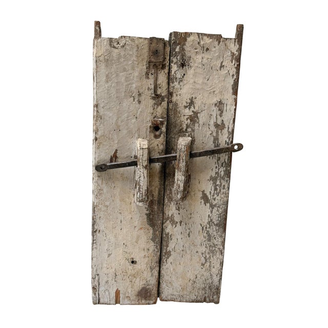 20th Century Dogon Doors with Carved Elephants, Mali, 1920s, Set of 2 For Sale - Image 9 of 14