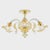 Three-Light Murano Ceiling Light by AZ Home For Sale - Image 4 of 4
