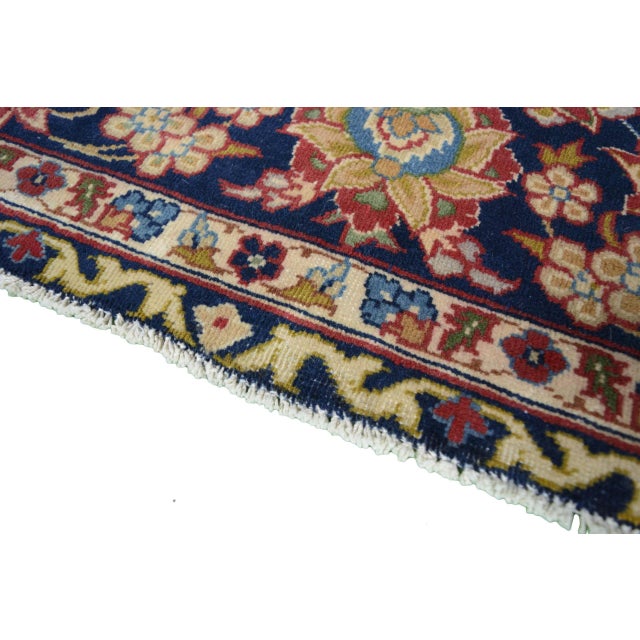 Middle Eastern Hand-Knotted Isfahan Rug For Sale - Image 10 of 14