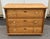 This is a spacious chest of three deep hand-cut dovetailed drawers with a nice warm even color and only a few knots. The...