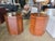 Fantastic pair of Hexagon shaped Nightstands/End Tables feature 2 doors that open for storage with one shelf, great in any...
