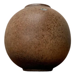 Mid-Century German Minimalist Studio Pottery Vase from Fritz Van Daalen, 1960s For Sale