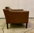 1970s 1970s Danish Modern Brown Leather Arm Chair in the Style of Børge Mogensen For Sale - Image 5 of 9