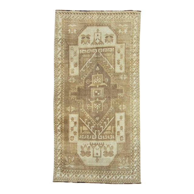 Turkish Vintage Rug 5'4" x 10'6" #20799 For Sale