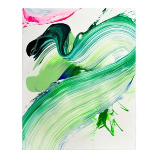 Contemporary Abstract Acrylic on Canvas "Blessings" by Nikolaos Schizas For Sale