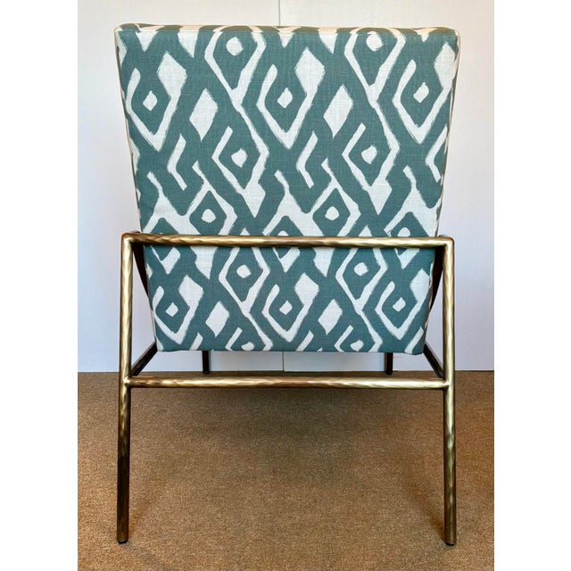 Contemporary Charter Street Company Organic Modern Geometric Will Slipper Chair For Sale - Image 3 of 5