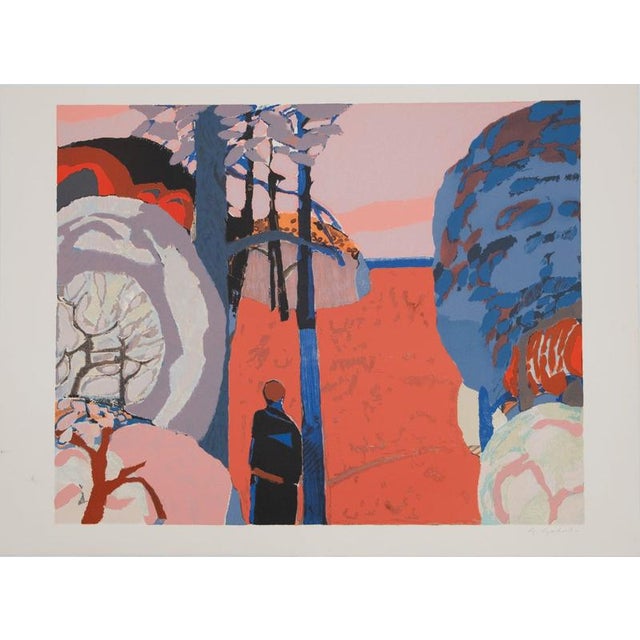 Gabriel Godard, At the Edge of the Woods, Lithograph For Sale - Image 9 of 9