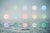 Contemporary Seascape Fine Art Print Abstract Pastel Colourful Dots by Angela Cameron For Sale