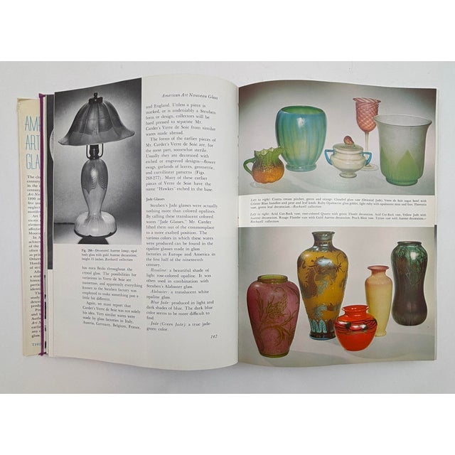 Paper American Art Nouveau Glass Hardcover 1968 by Albert Revi For Sale - Image 7 of 10