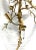 Modern Sculpted Metal Branch 7-Light Statement Chandelier With Spearpoint Crystals For Sale - Image 10 of 12