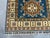 Blue and Beige Kazak-Style Wool Runner Rug, Natural Dyes, 2'8" X 9'9" For Sale - Image 13 of 14