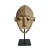 Antique Old Bronze Mask on Stand For Sale - Image 10 of 10