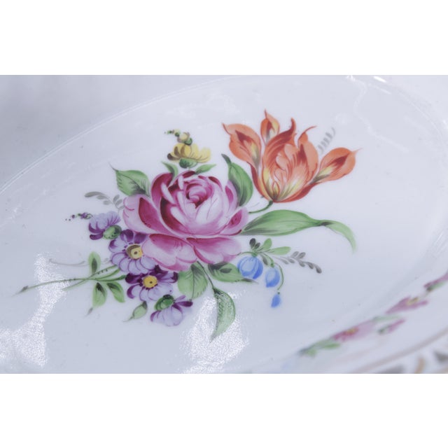 Early 20th Century Von Schierholz German 2 Piece Centerpiece Bowl For Sale - Image 10 of 18