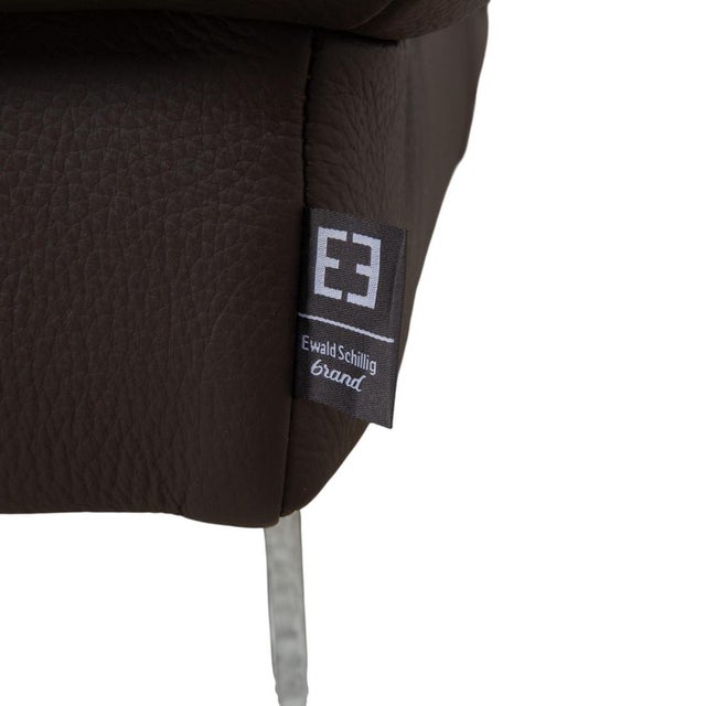 Brand Face Corner Sofa in Brown Leather from Ewald Schillig For Sale - Image 15 of 18