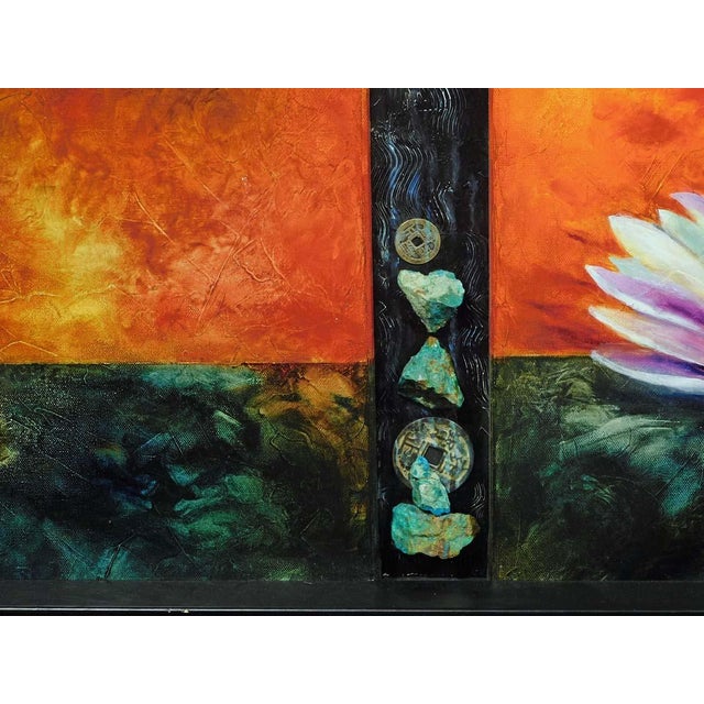 Alexandru Darida Original Painting "Rejuvenation" Hand Signed Framed For Sale In Denver - Image 6 of 10