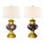Hollywood Regency, English Traditional, Regency Modern Botanical Urn Table Lamp Bases, Studio Original Statement Piece - A Pair For Sale