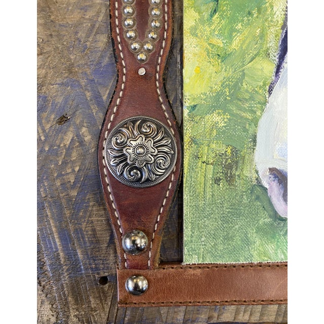 Black My Gypsy Friend ~ Lorie Batson, Original Oil Painting, Lorie's Portrait Captures the Calm Gentle Nature of These Family Friendly Horses. For Sale - Image 8 of 10