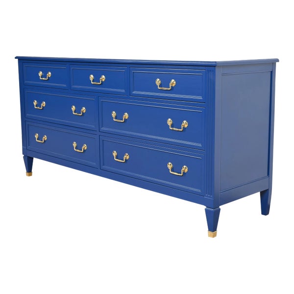 blue lacquer dresser Kindel Furniture French Regency Louis XVI Lacquered Dresser, Newly Refinished Miss Jophiel Corset Dark maryjane Size:4-6 years plain bodice this dresser pairs a