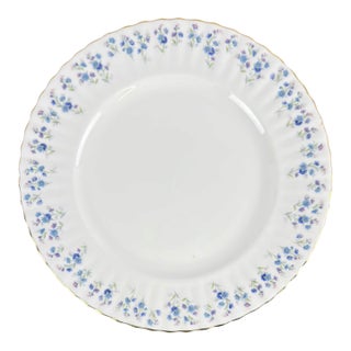 Vintage English Royal Albert Memory Lane Fine Bone China Dinner Plate For Sale