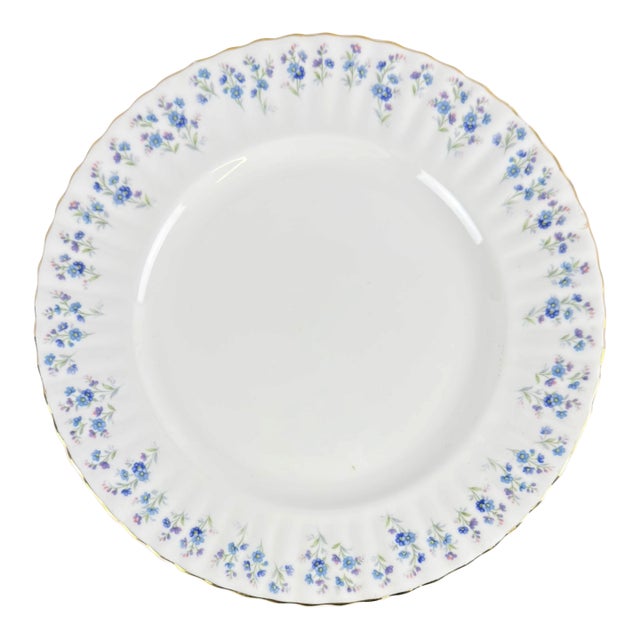 Vintage English Royal Albert Memory Lane Fine Bone China Dinner Plate For Sale