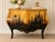 48 W x 21.7 D x 33.5 H This unique statement chest combines classic French Rococo curves with a bold modern-art...